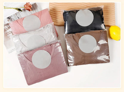 Frauen Thermo Unterwäsche Winter Langarm Winterkleid ung nahtlose Thermo Unterwäsche Intim Set Frau dicke 2 Stück Nachtwäsche