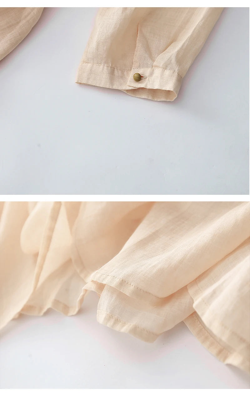 Vintage lange Damen kleider neue chinesische Stickerei koreanische Kleidung Sommer Kurzarm lose Freizeit kleid.