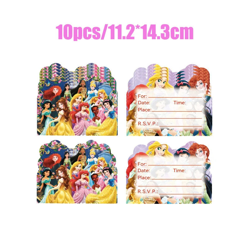 Disney Prinzessin Geburtstag Party Dekorationen Mädchen Kind Deco Disney Prinzessin Geburtstag Teller Servietten Tassen Geschirr Liefert Setup