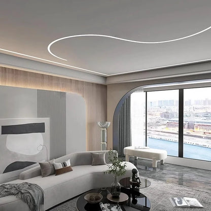 4x8mm Super Thin LED Neon Strip Light DC12V Flexible Waterproof Silicone Tube Diffuser Recessed Cabinet Bedroom Tape Neon Lights.