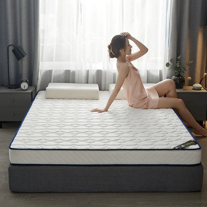 Latexmatratzen für zu Hause, Tatami-Matten, gepolstert zur Miete, dünne Polster für Einzel- und Doppel-Studentenwohnheime, verdickt