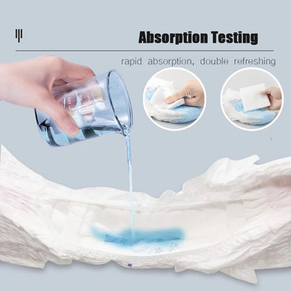 20Pcs=2packs Disposable Menstrual Pants Women Sanitary Pad Plus Size Period Panties Leakproof Menstrual Sleeping Pants.