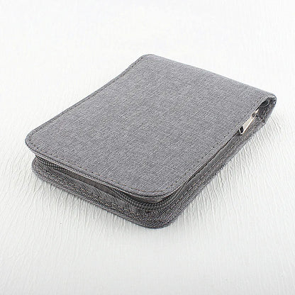 48 /24/10 Slots Fountain Pen Case, Canvas Pen Holder Display Pouch Bag Storage Large Capacity Waterproof.