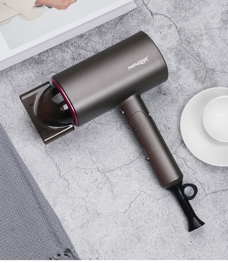 Professional Hair Dryer With High Air Volume And Quick Drying Negative Ion Hair Care EU/US/UK/AU Plug For Home Use Hair Dryer