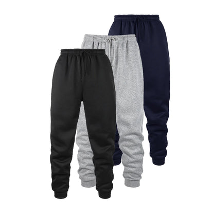 Mens Jogging Pants Sports Pants Fitness Running Trousers Solid Color Sweatpants Easy to Match Home Pants.