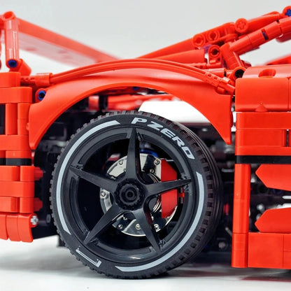 4026PCS Technical LOX Edition F40  Assembly MOC 140629 Building Block Car Supercar Model Adult High Difficulty Racing Toys.