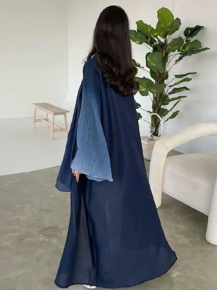 Ramadan Open Abaya Damen Dubai Arabic Islam Prayer Clothes Muslim African Dresses For Women Kebaya Kaftan Robe Musulmane Femme.