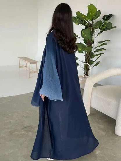 Ramadan Open Abaya Damen Dubai Arabic Islam Prayer Clothes Muslim African Dresses For Women Kebaya Kaftan Robe Musulmane Femme.