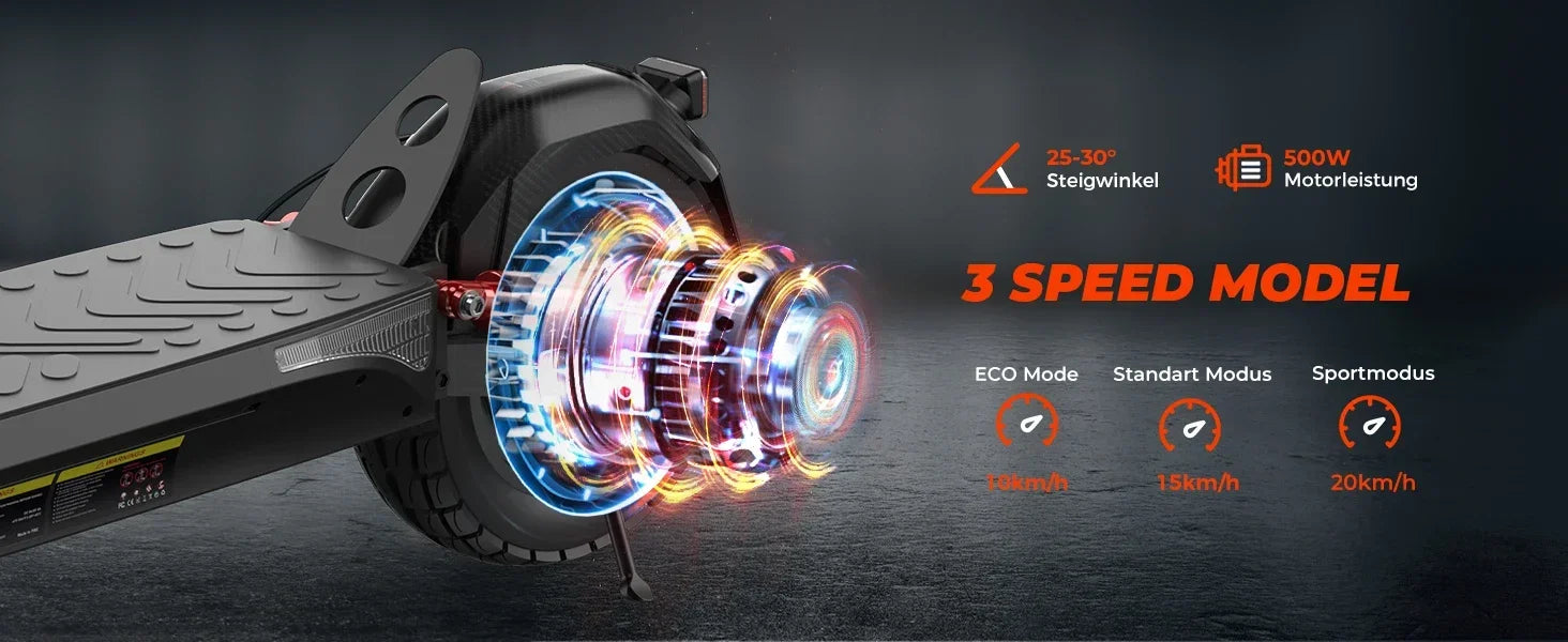 isinwheel T4 （ABE）Adult Electric Scooter 1000W Motor 48V12.5Ah Battery Electric Scooter 10" Off-Road  Tire  Electric Scooter.