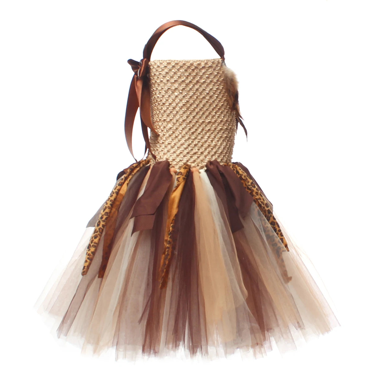 Höhlenmädchen-Kostüm für Kinder, Halloween-Tutu-Kleid, wilder Mann, Baby, Cosplay, Geburtstag, Dschungel, Karneval, Party, Kleider, ausgefallenes Tutus-Outfit.