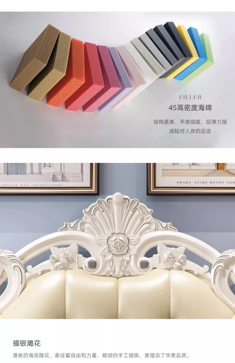 Weißes hohes Doppelbett mit Schubladen, schlichtes rosa nordisches italienisches 180 x 200 cm großes Luxusbett, moderne Mädchenvilla, Cama-Hochzeitsmöbel