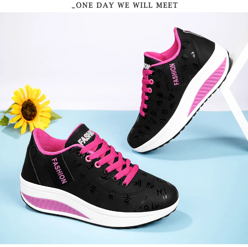 Frauen Turnschuhe Mode Frauen Vulkanisierte Schuhe Hohe Qualität Wohnungen Schuhe für Frauen Zu Fuß Plattform Plus Größe Zapatillas Mujer