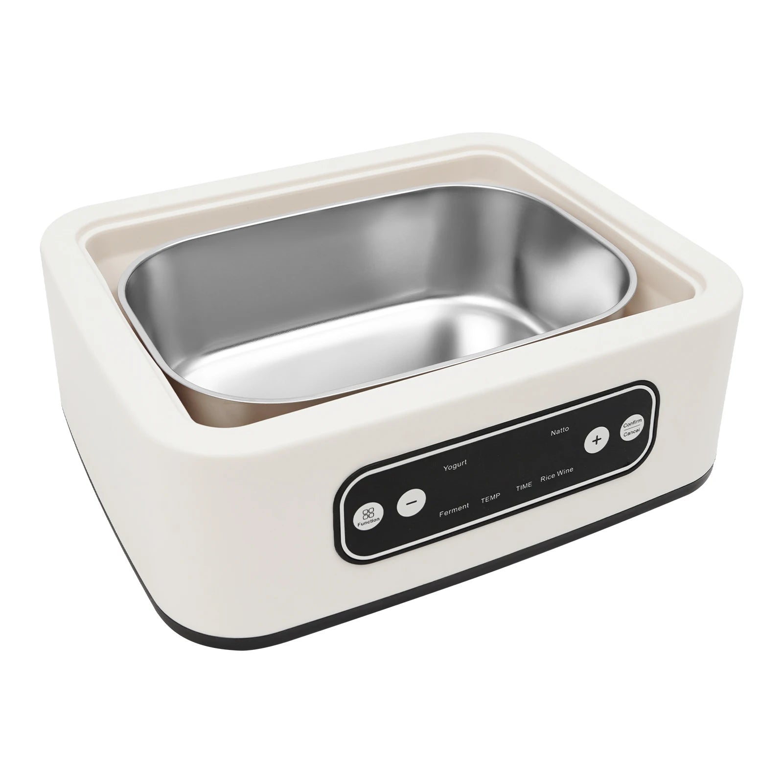 20W Square Yogurt Maker Yoghurt Making Machine LED Digital Temperature Control,with 9 Cups 100ml Each Cup.