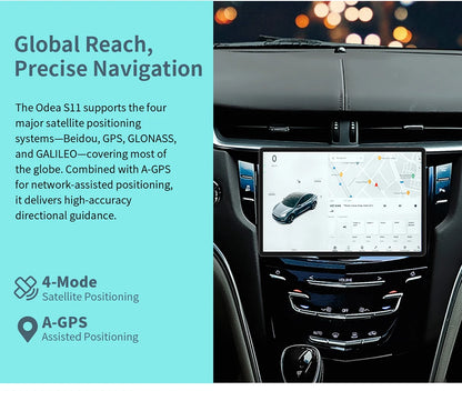 Odea S11 Tablet Android 14 Max 16GB RAM 256GB ROM T606 8-core 11 inch TDDI Tablets 4G VoLTE GPS 8000mAh Widevine L1 Type-C