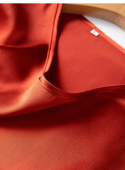 Women 100% Mulberry Silk 19 Momme half sleeve Crew Neck Top Shirt Blouse T-shirt More Colors M L XL MM4270.