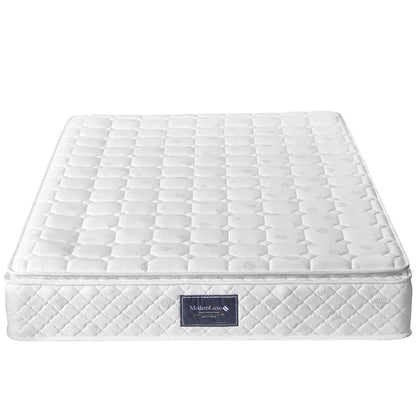 Spring Core Mattress, 7-zone Cold Foam Mattress, Pocket Springs, Quilted Microfiber Cover, Firmness Level H3, Height 25 Cm.