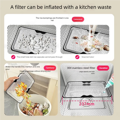 Kitchen Sink Stainless Steel Waterfall Wash Dish Vegetables Basin Multifunctional Smart Digital Display Screen Large Single Slot