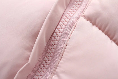 AYNIGIELL 2024 Winter Neugeborenen Verdickung Overall Integrierte Wolle Mit Kapuze Unten Strampler Baby Jungen und Mädchen Warme Schneefeste Overalls