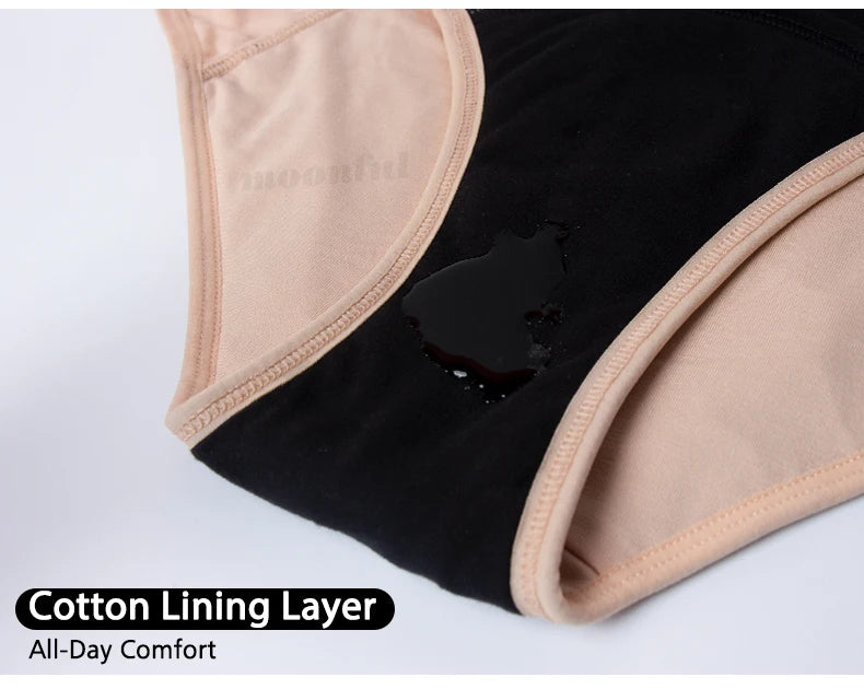 3PCS/Lot Menstrual Panties Woman Very Abundant Flow Menstruation Underwear High Waist Leak Proof Period Panties for Girls Set.