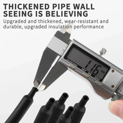 100 Meters/10M Diameter 2.4~25.4mm 3:1 Ratio Adhesive Lined Heat Shrink Tubing Waterproof Wire Wrap Insulated Lined Cable Sleeve.