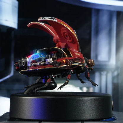 Robotime Rokr Scout Beetle MI02 ABS Metal Punk Style 3D Puzzle Gift for Boys Adults Easy Assembly Mechanical Design DIY Toys.