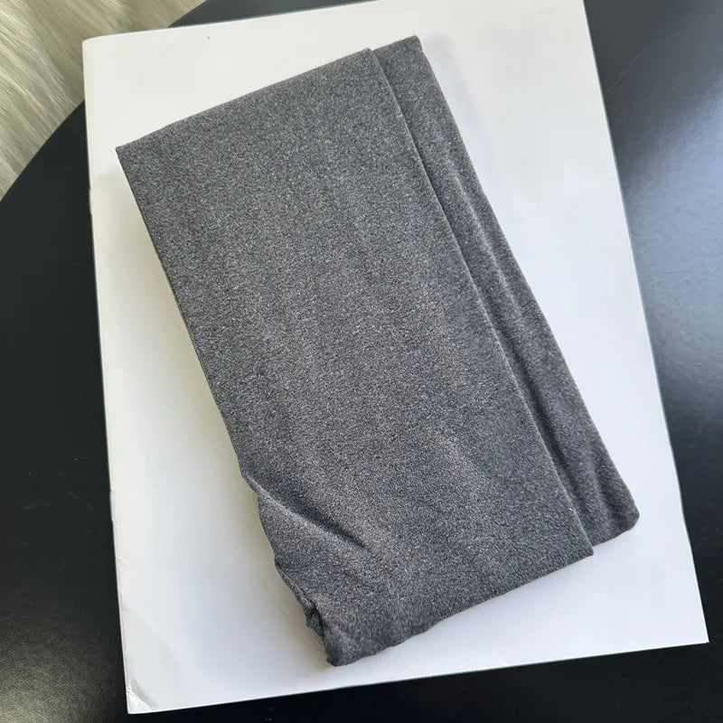 Autumn 80D Bow Gray Velvet Seamless Pantyhose Women Printed Leggings  Bottoming Socks Thick Footed Socks Compression Tights