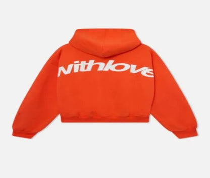 Fanceey Fleece-gefüttertes Herren-Kapuzenpullover, Winter, warm, lockere Passform, Buchstabendruck, lässiger Sport-Pullover, Kapuzenpullover für Herren, Neu.