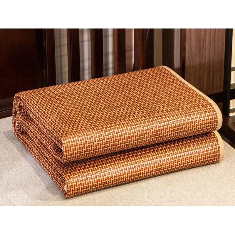 WASART Summer bamboo rattan mattress adult baby cool sleeping mat kit 90/150 single double bed foldable sheet bed protection pad.