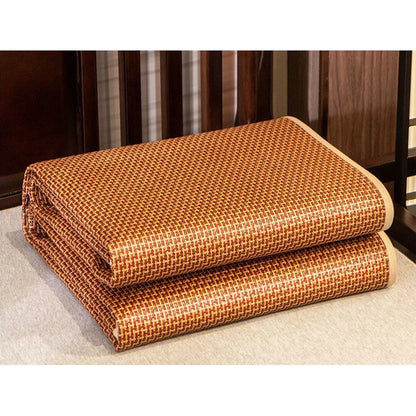 WASART Summer bamboo rattan mattress adult baby cool sleeping mat kit 90/150 single double bed foldable sheet bed protection pad.