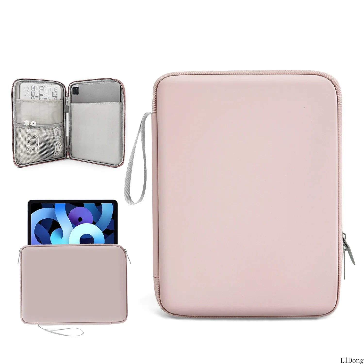 Tablet Cases Bag Sleeve 7.9-12.9 Inch Tablet pouch for IPad air case Pro Samsung Xiaomi Tablet pouch Shockproof  Multi Pockets.