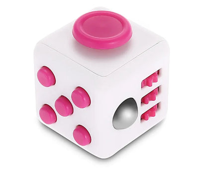 Solid Color Fidget Decompression Dice for Release Stress Autism Anxiety Relieve Adult Kids Stress Relief Anti-Stress Fingertip.