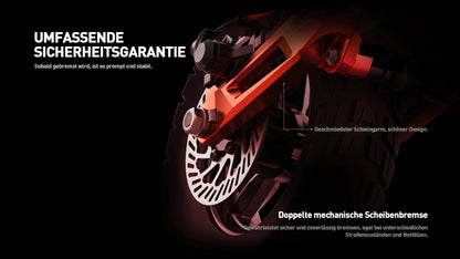 JOYOR T6E PRO（ABE) Adult Electric Scooter 500W Motor 48V26AH Battery E-Mountain Escooter 10" Off-Road Tire Foldable E-Scooter.