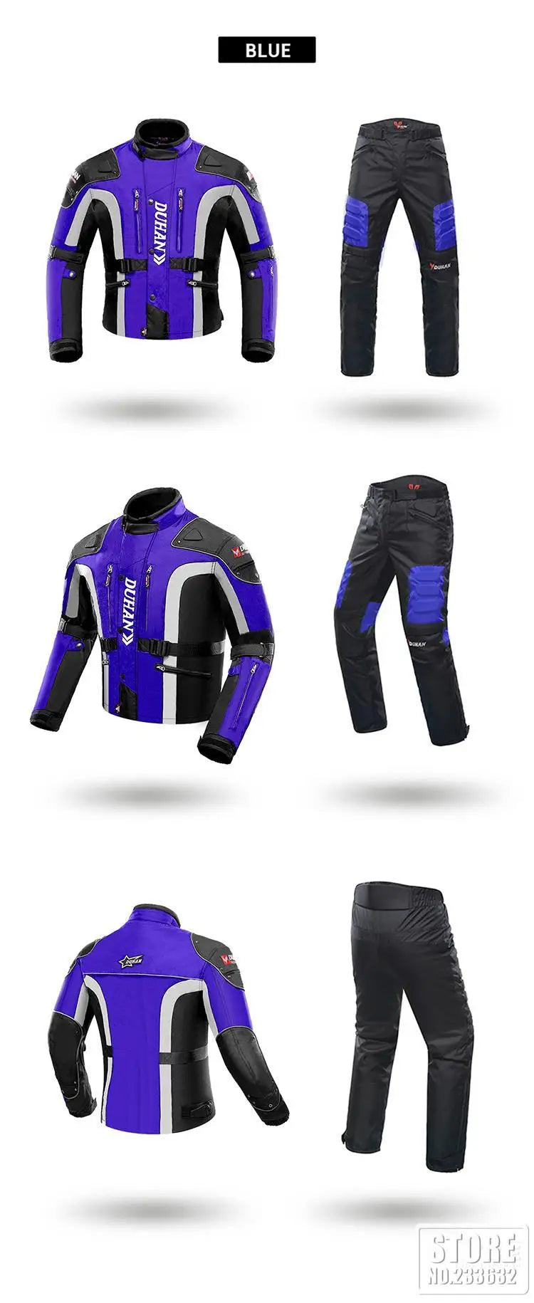 New Winter Motorcycle Jacket Warm Motorcycle Pants Wear-resistant Motorcycle Motocross Jacket Windproof Moto Protector