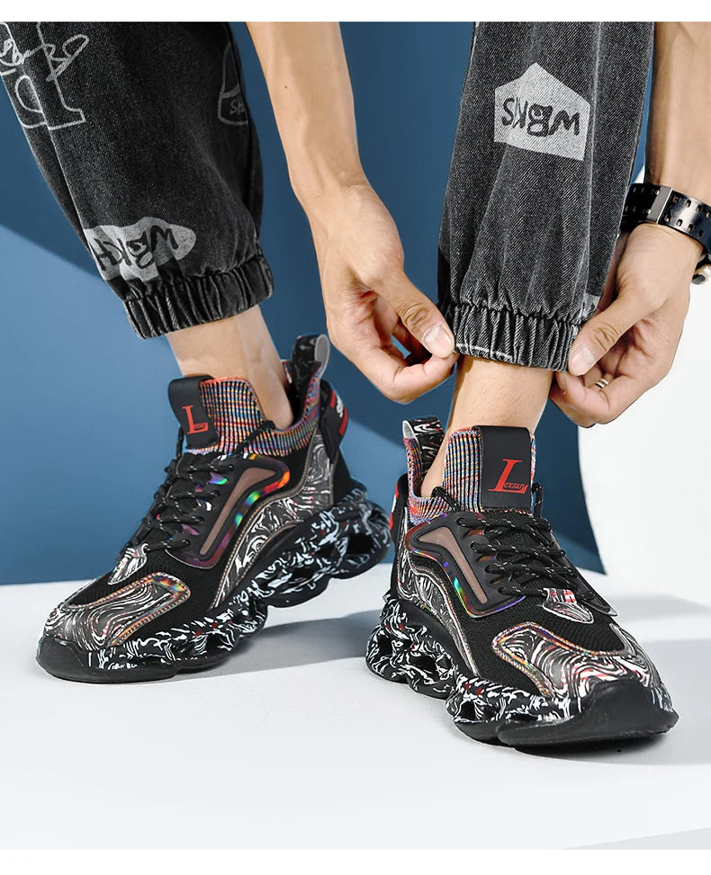 Shoes men Sneakers Male casual Mens Shoes tenis Luxury shoes Trainer Race Breathable Shoes fashion loafers running Shoes for men.