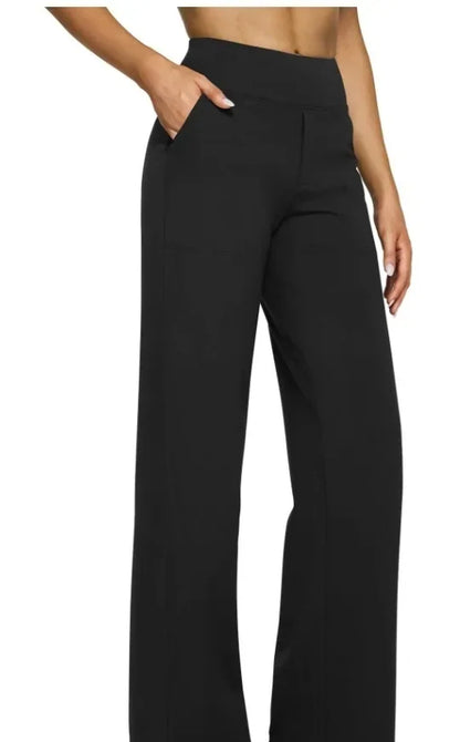 Lässige, lockere Hose mit geradem Bein für Damen, Sommer, Neuankömmling 2024, Taschendetail, bequeme Passform, lange Hose, modisch