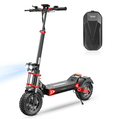 iScooter iX8 12 inch Electric Scooter 2400W Dual Motor Off Road E-Scooter 20Ah 60km/h Scooters 70km Max Range Foldable EScooters