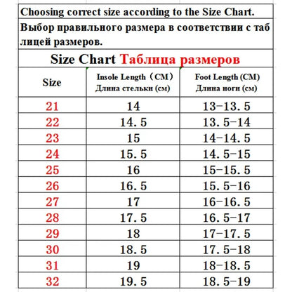 Size 21-32 Children Anti-slip Wear-resistant Casual Shoes Girls Boys Kids Soft Sole Toddler Shoes Baby Breathable Sport Sneakers.