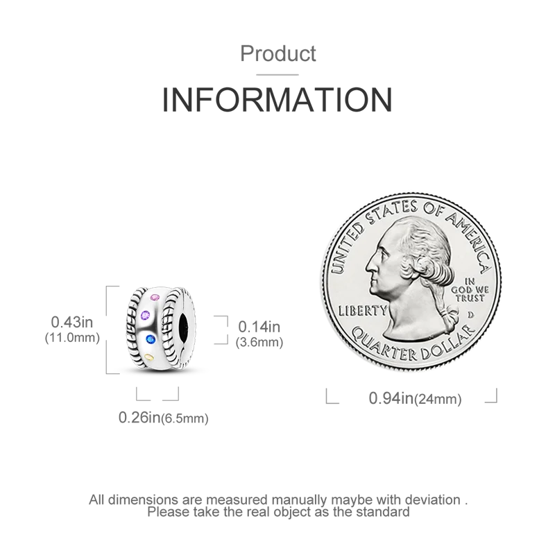 Silver Clasp 925 Sterling Silver CZ pave Clip Charms Daisy Beads Stopper Safety Chain fit Original Bangle Bracelet Jewelry Clip