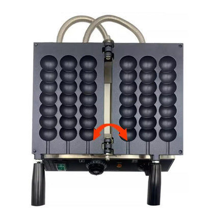 7 Holes Takoyaki Waffle Maker 3 Sticks Cheese Waffle Machine Snack Electric Waffle Machine Candied Haws Cake Baking Quail.