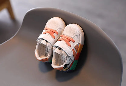 Cartoon Mickey Children Shoes For Boys Girls Sport Sneakers Kids Leisure Autumn Casual Shoes Breathable Running Toddler.