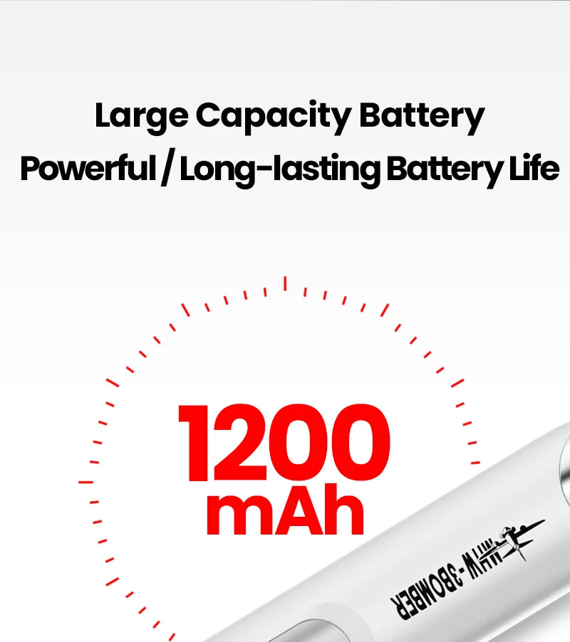 MHW-3BOMEBR Rechargeable Milk Frother Handheld Electric Foam Maker Stainless Steel Whisk Drink Mixer Foamer for Latte/Cappuccino.