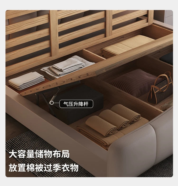 200 x 220 cm Rahmen-Kopfteil, Hochzeitsbett, Hauptschlafzimmer, Kingsize-Doppelbett, 3 Schubladen, Aufbewahrung, luxuriöse Schlafzimmermöbel in voller Größe