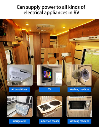 New12V100Ah LiFePo4 Battery 120AH 150AH200AH 12v Rechargeable Lithium Battery Pack300A With Bluetooth BMS for Comping Solar Boat