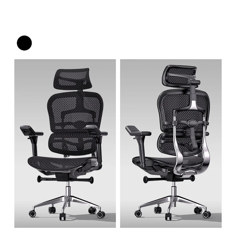 Bequemer ergonomischer Stuhl, drehbare Fußstütze, Räder, luxuriöser Ästhetikstuhl, Executive-Design, moderne Silla-Gamer-Möbel für Erwachsene