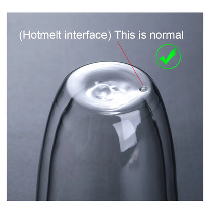 Heat Resistant Double Wall Glass Cup 80-650Ml Beer Milk Coffee Water Cups Transparent Cup Wholesale Glass Drinkware Mug Set Gift.