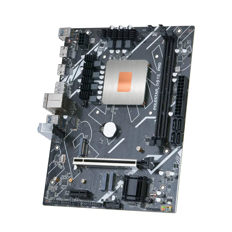 G613 DIY Gamer Motherboard with 11th Core CPU 0000 ES 2.2GHz 8C16T (Refer to i7 11800 ) DDR4 1151 Mainboard.