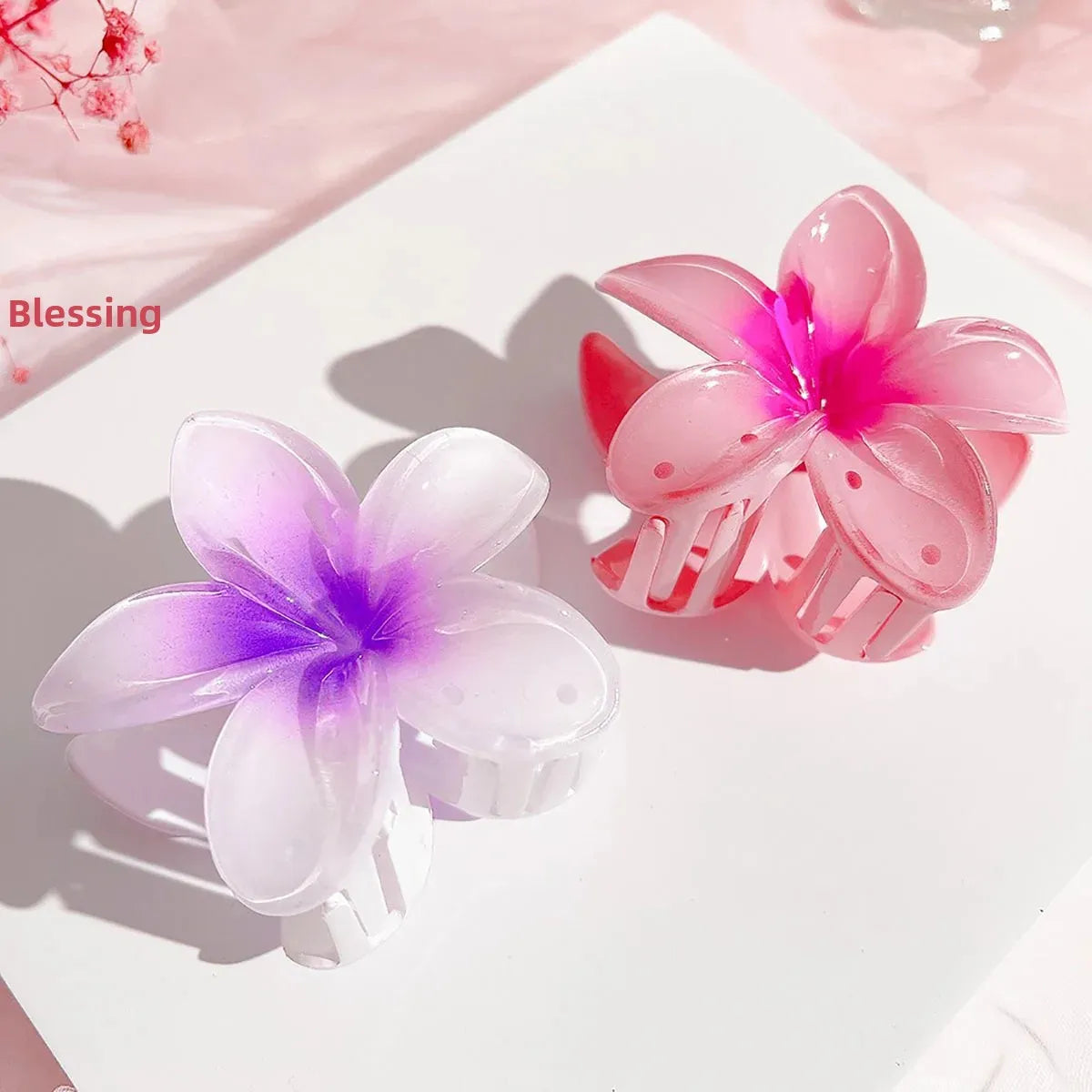 High Elasticity Hair Clip Set Butterfly Knot Egg Flower Combination Hair Grips Volumizing Sweet Fresh Looking Hair Clips.