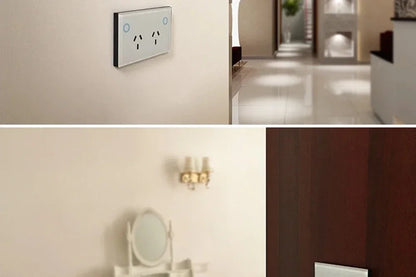 Melery Wifi Smart Tuya Steckdose AU Elektrische Stecker Steckdose Touch Sensor Schalter Drahtlose Fernbedienung von Alexa Google Hause.