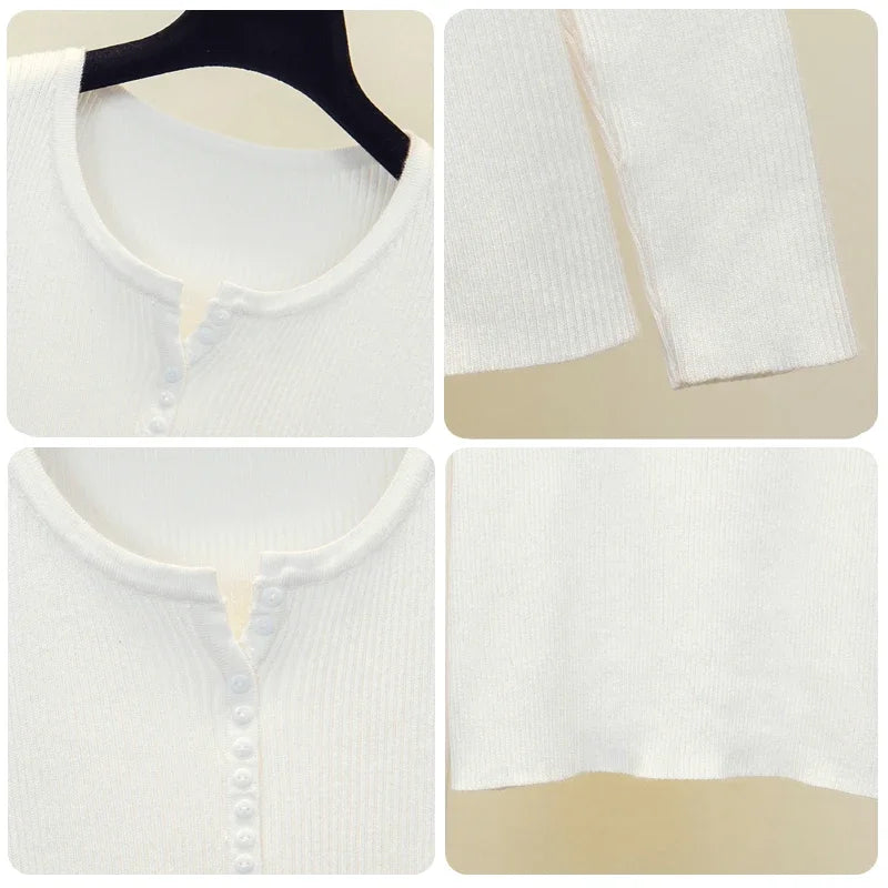 2026 gestrickte Frauen Pullover Taste V-ausschnitt Pullover Herbst Grundlegende Pullover für Weibliche Pullover Schlank Solide Bold Streifen Tops.