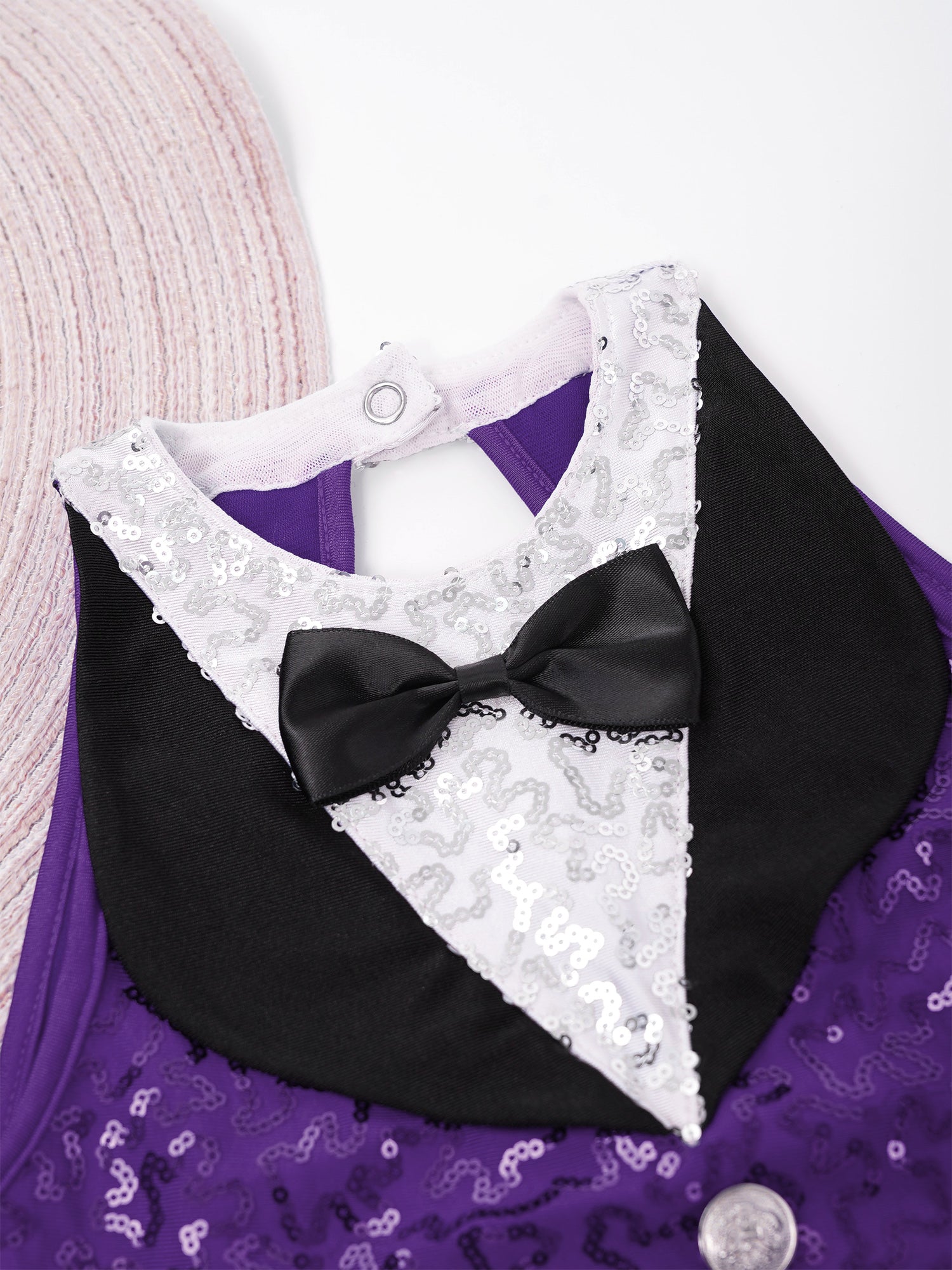 Kind Mädchen Ärmellose Glänzende Pailletten Quaste Boyshorts Kleid Latin Jazz Dance Cha-cha Samba Bühne Leistung Kostüm Dancewear.